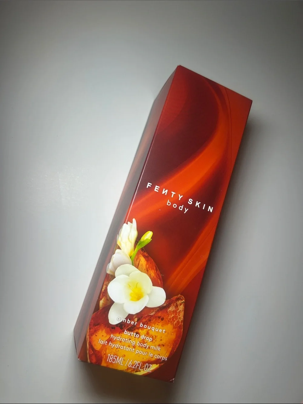 Body Amber Bouquet Hydrating Body Milk – Red